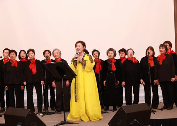 音楽の森　韓国慶州記念式典